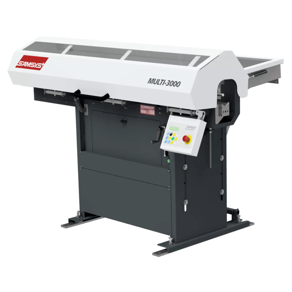 Alimentador de barras Multi 3000 de Samsys distribuido por Lautecnic.