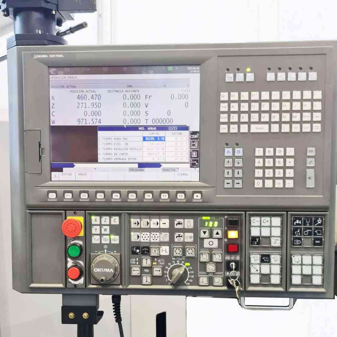 Torno Okuma LB3000EX-MC x 1000 de ocasión distribuido por Lautecnic