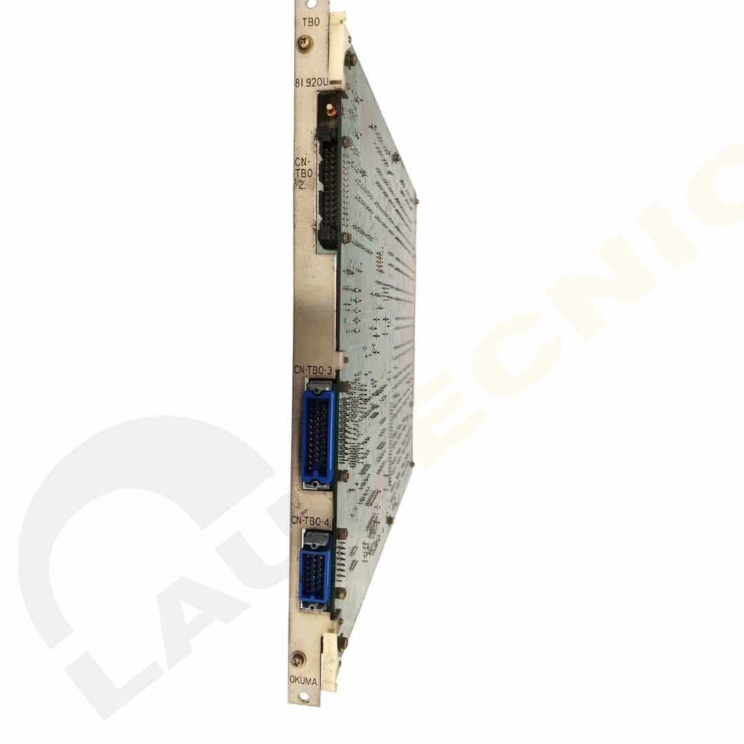arjeta electrónica OKUMA OPUS 5000 SERVO PROCESSER TIMING BOARD 1911-1171-10-20
