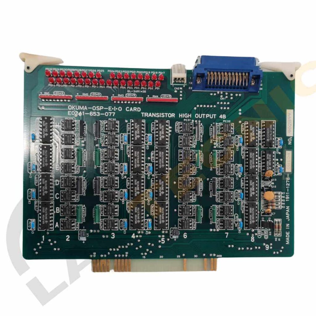 Tarjeta OKUMA OSP E·I·O CARD 1911-1278 (E0241-653-077)
