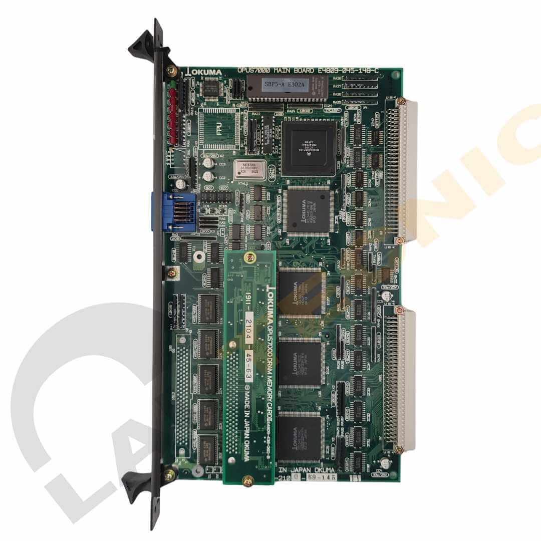 Tarjeta electrónica OKUMA OPUS 7000 MAIN BOARD 1911-2100 +DRAM MEMORY CARD II 1911-2104