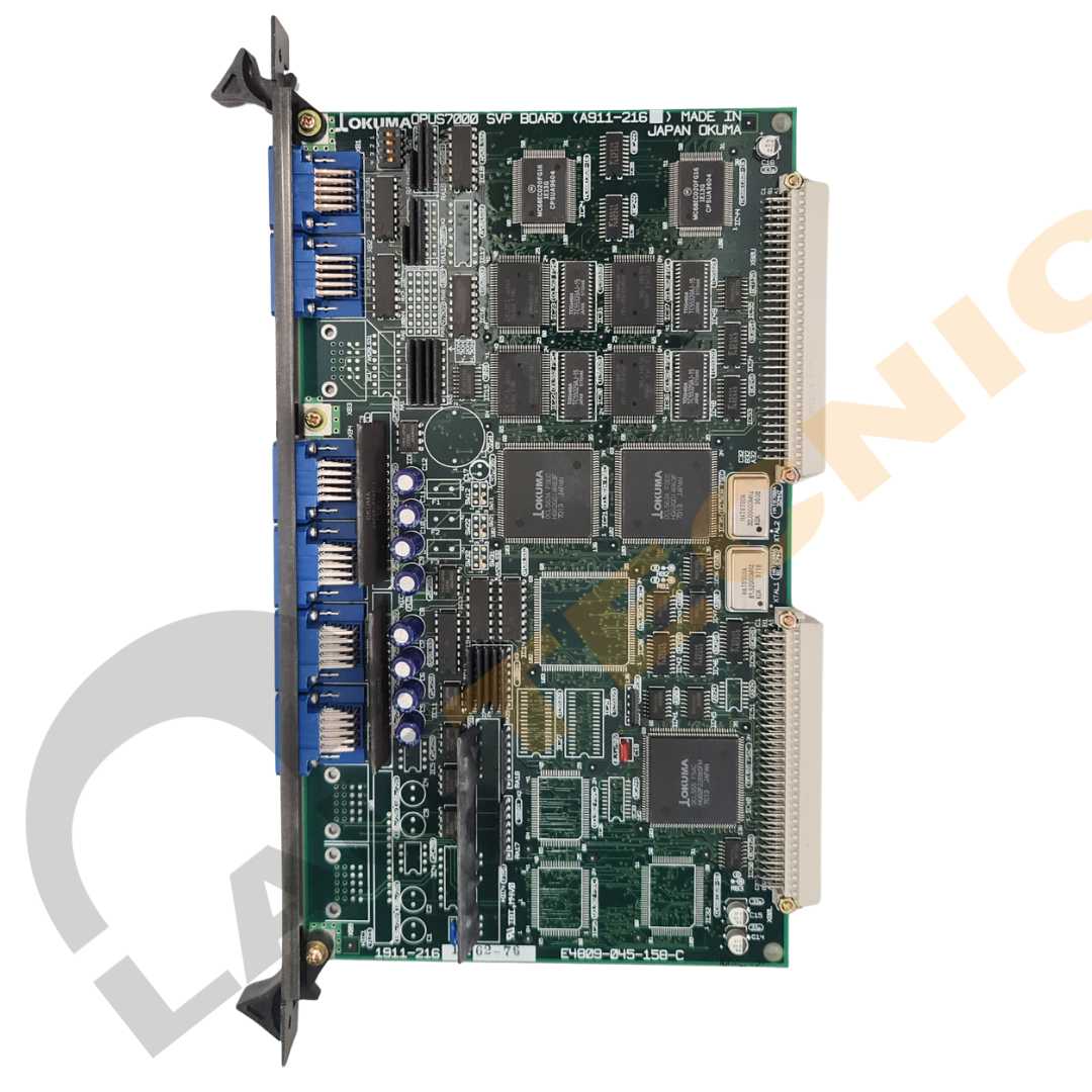 Tarjeta electrónica OKUMA OPUS 7000 SVP SERVO BOARD 1911-2161 (E4809-045-158-C)