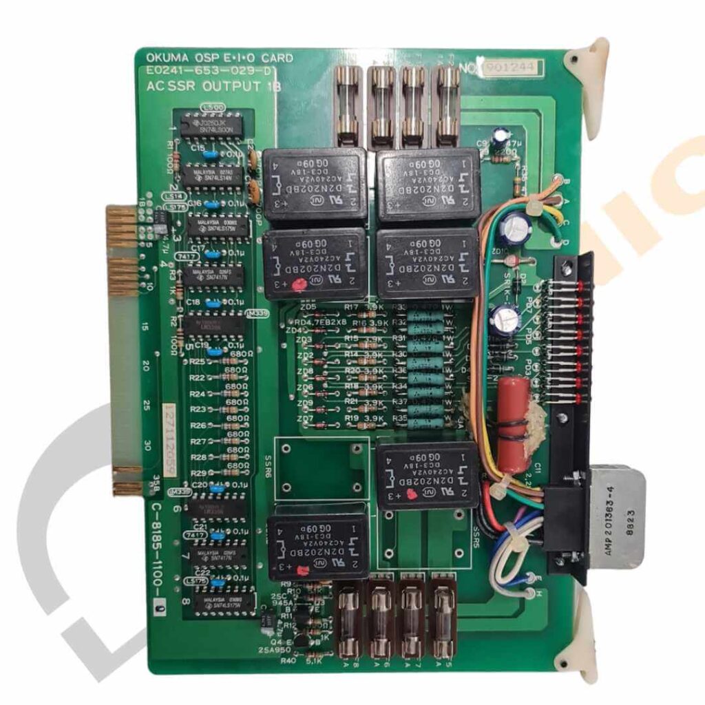 Tarjeta electrónica OKUMA OSP E·I·O CARD AC SSR OUPUT 1B (E0241-653-029-D)