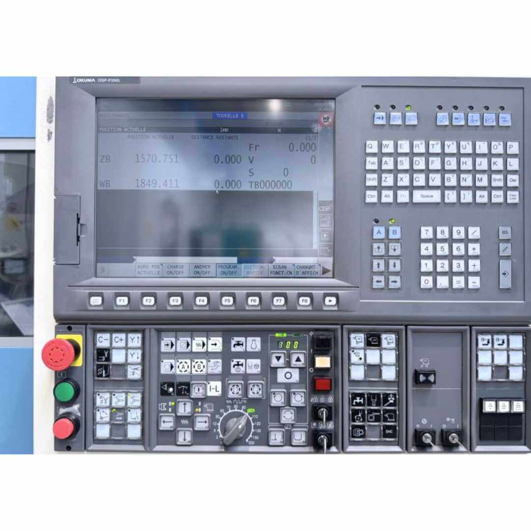 Torno CNC OKUMA Multus B400 1SC x 1500