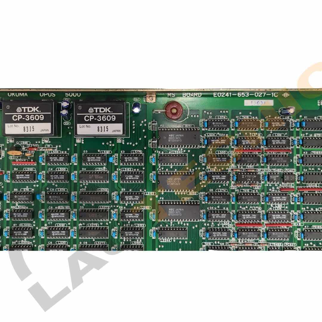 OKUMA OPUS 5000 RS BOARD E0241-653-027-1C
