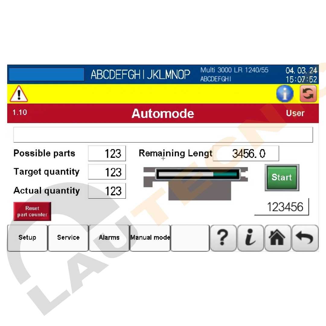 Alimentador de barras totalmente automático MULTI-4000 EVO