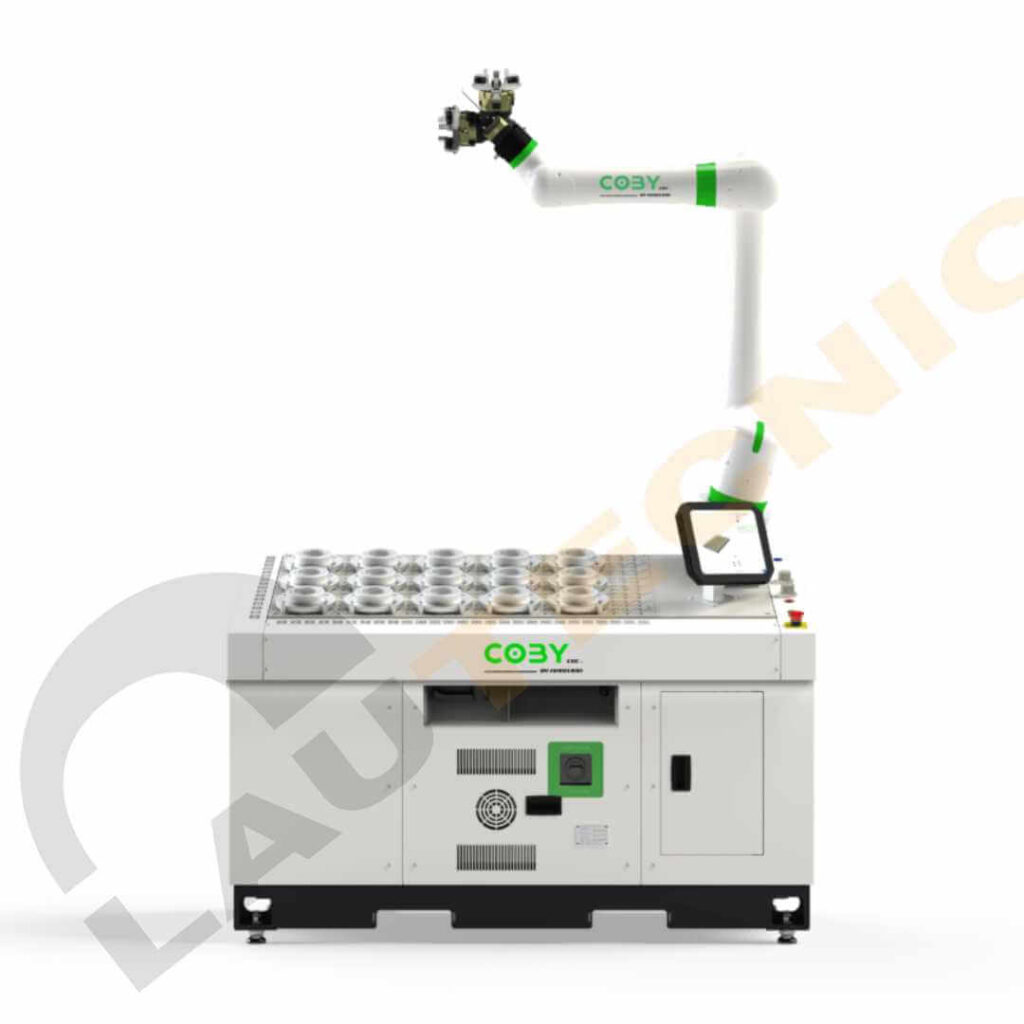 Coby CNC de Robojob distribuido por Lautecnic CNC
