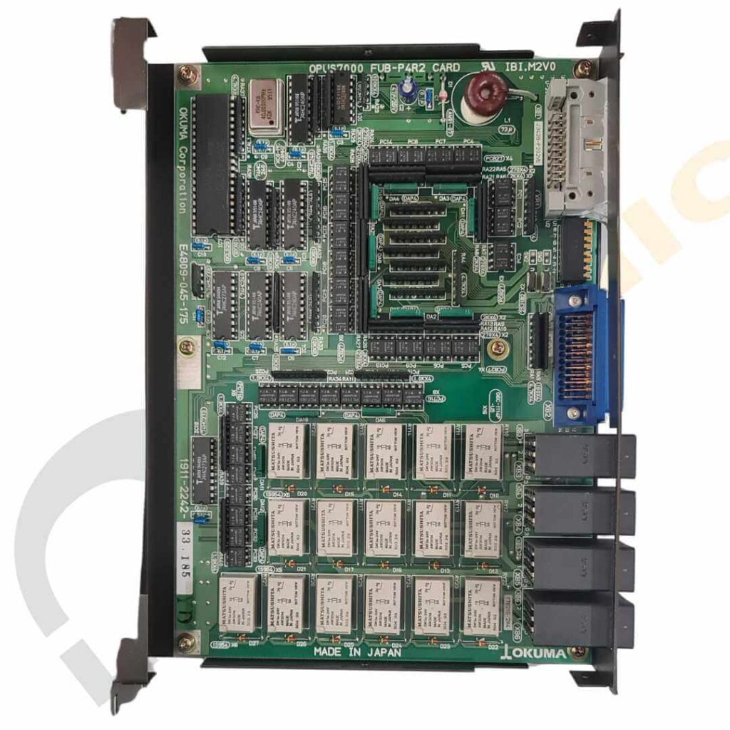 Tarjeta electrónica OKUMA OPUS 7000 FUB-P4R2 CARD 1911-2242 distribuida por Lautecnic CNC