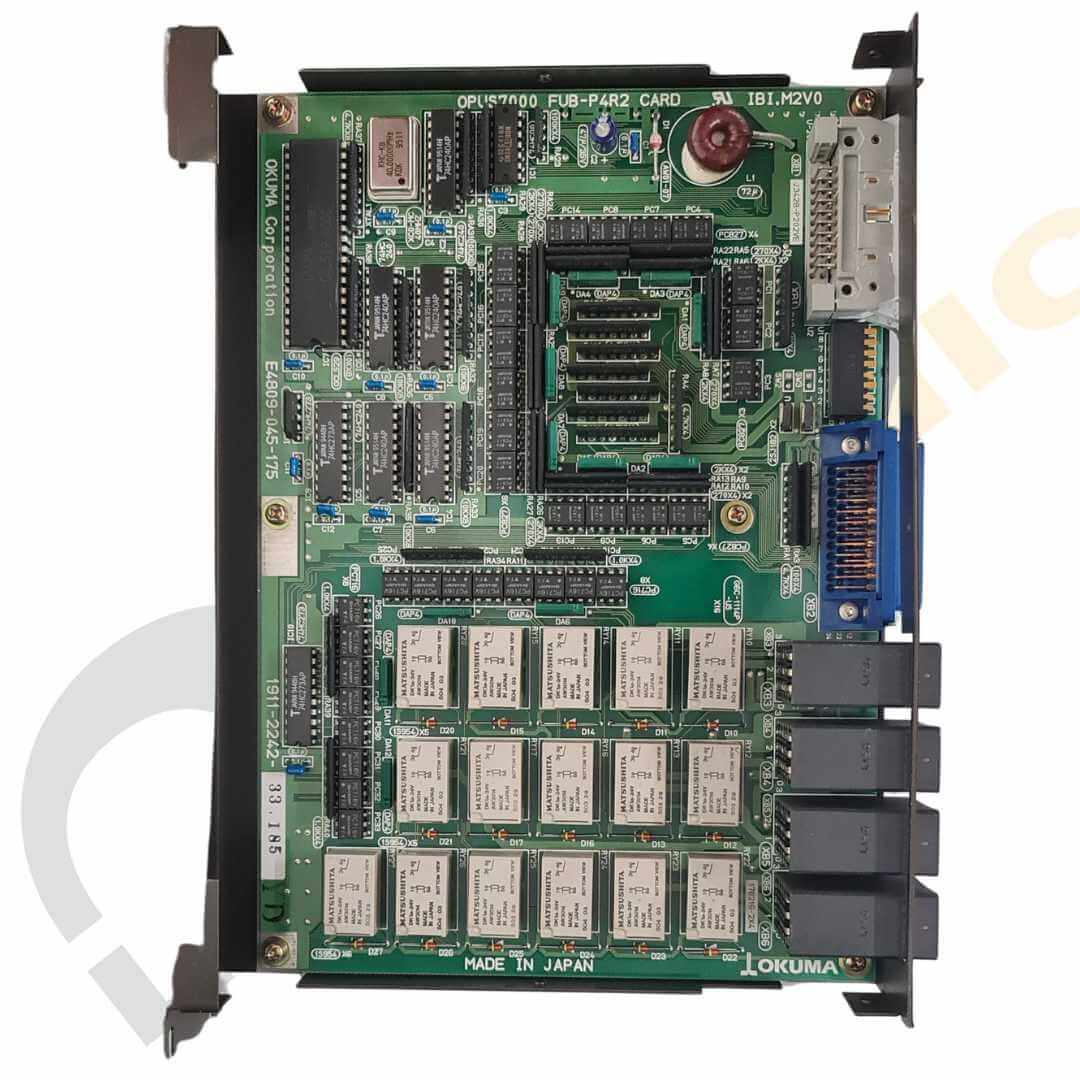 Tarjeta electrónica OKUMA OPUS 7000 FUB-P4R2 CARD 1911-2242 distribuida por Lautecnic CNC