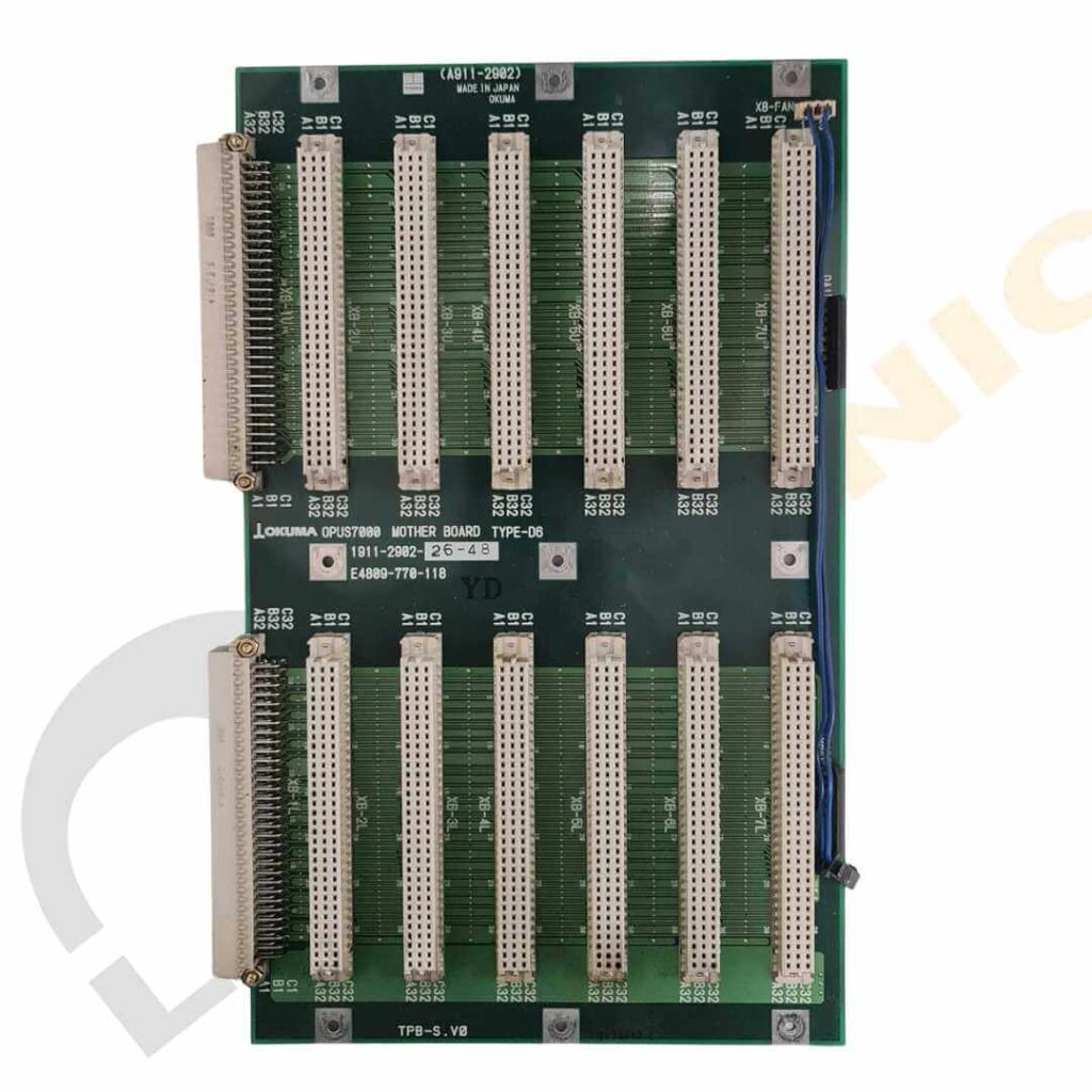 Tarjeta electrónica OKUMA OPUS 7000 Mother Board Type-D6 vendida por Lautecnic CNC