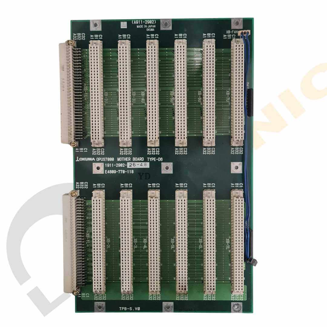 Tarjeta electrónica OKUMA OPUS 7000 Mother Board Type-D6 vendida por Lautecnic CNC