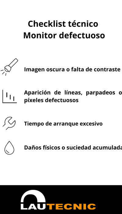 Cómo detectar que tu monitor TFT está defectuoso